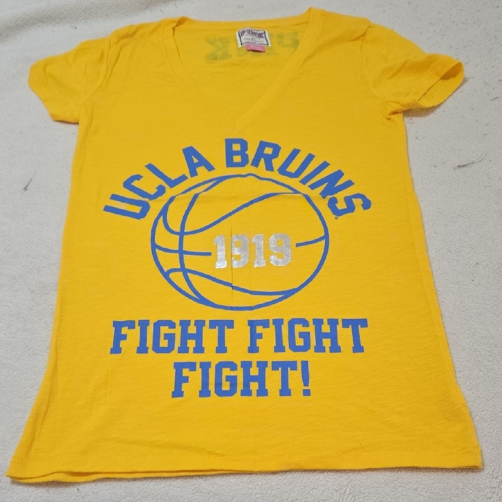 PINK Victoria's Secret Yellow Tee